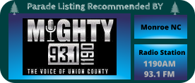 Monroe NC Radio Station 1190AM    93.1 FM Parade Listing Recommended BY